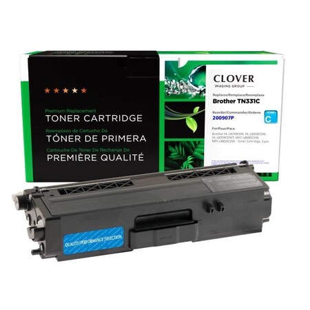 Clover Imaging Group Imaging Remanufactured Cyan Toner Cartridge 200907P
